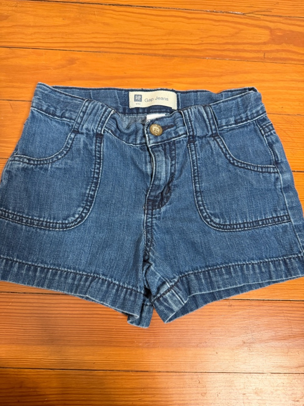 GAP Girls' Light Wash Denim Shorts